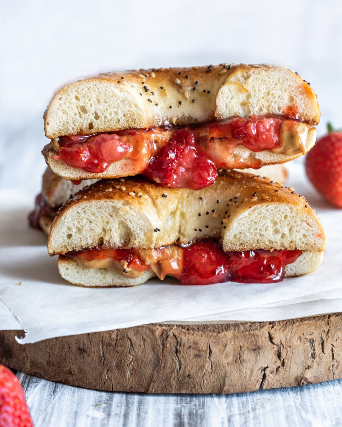Bagel w/ PB or Jelly