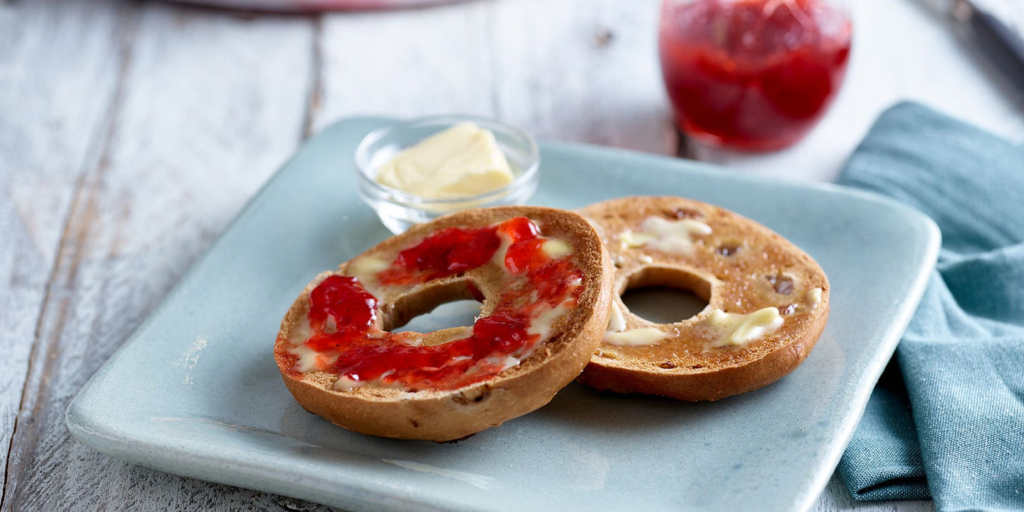 Bagel w/ Butter & Jelly