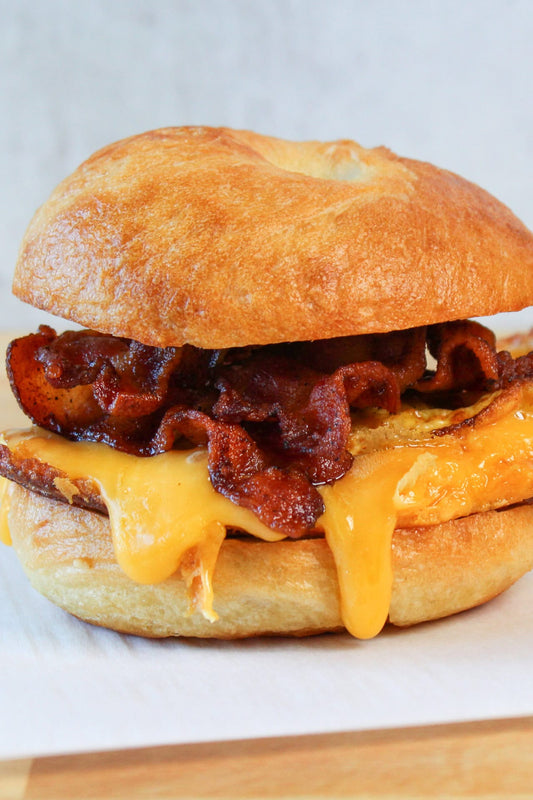 Bacon/Cheese on a Roll , Bagel or Plate