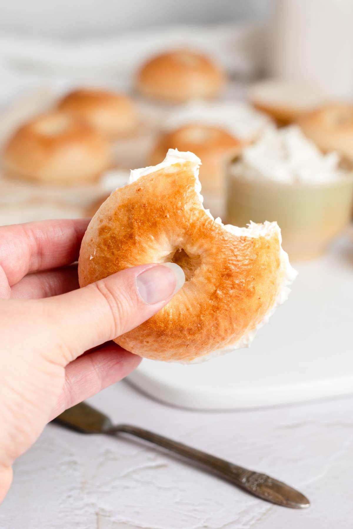 Mini Bagel w/ Cream Cheese