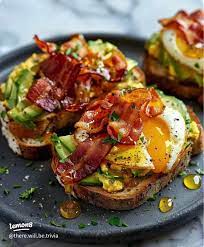 American Style Avocado Toast